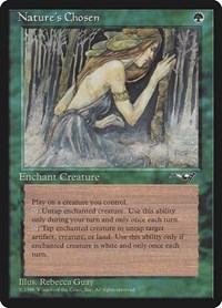 Nature's Chosen - Alliances - Magic: The Gathering card