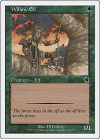 Willow Elf - Starter 1999 - Magic: The Gathering card