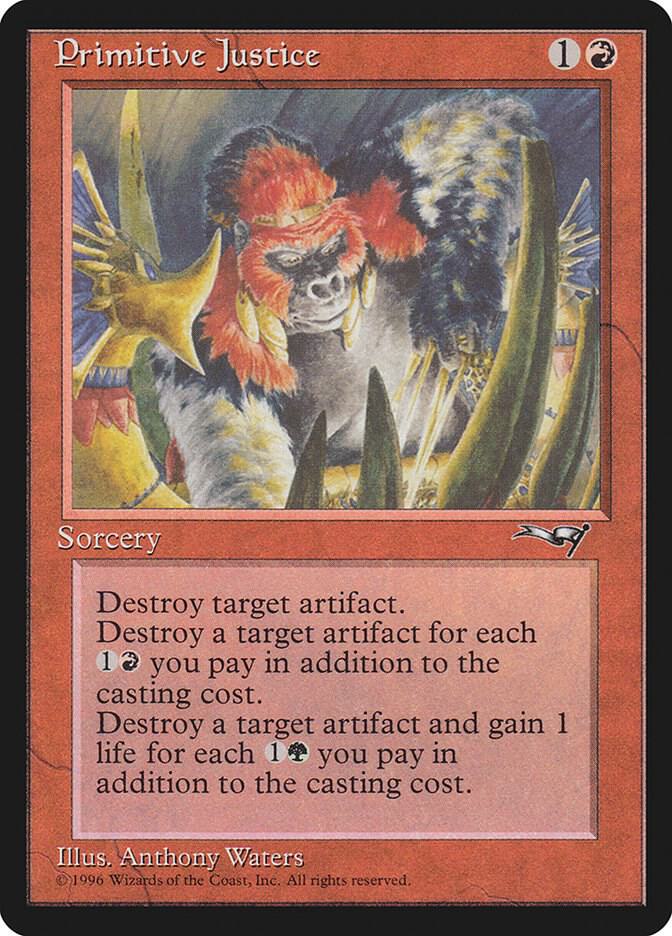 Primitive Justice - Alliances - Magic: The Gathering - TCGplayer.com