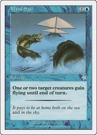 Wind Sail - Starter 1999 - Magic: The Gathering card