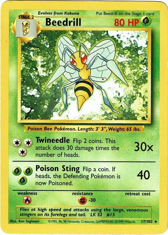 Beedrill 017/102 from Base Set