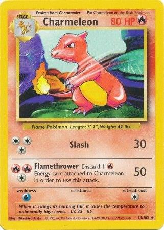 Charmeleon 024/102 from Base Set