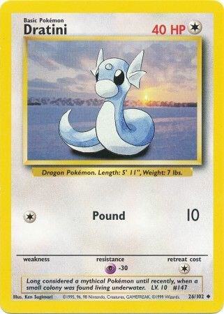 Dratini 026/102 from Base Set