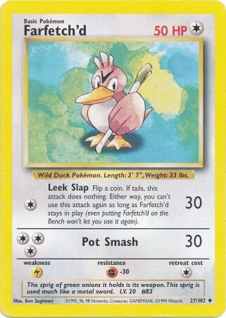 Farfetch'd 027/102 from Base Set