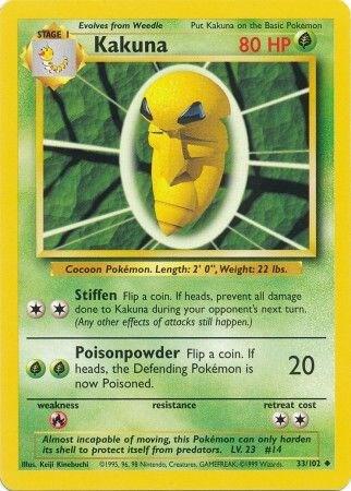 Kakuna 033/102 from Base Set