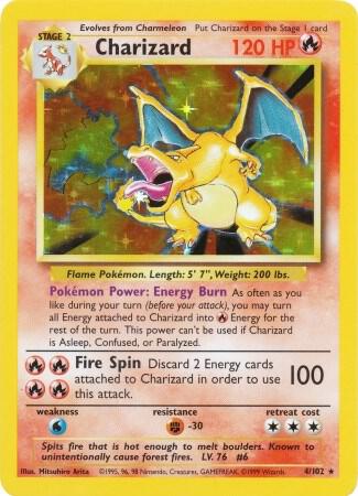 Charizard 004/102 from Base Set
