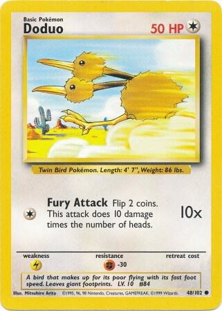 Doduo 048/102 from Base Set