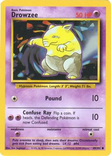 Drowzee 049/102 from Base Set