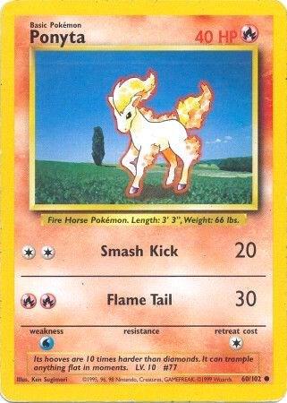 Ponyta 060/102 from Base Set
