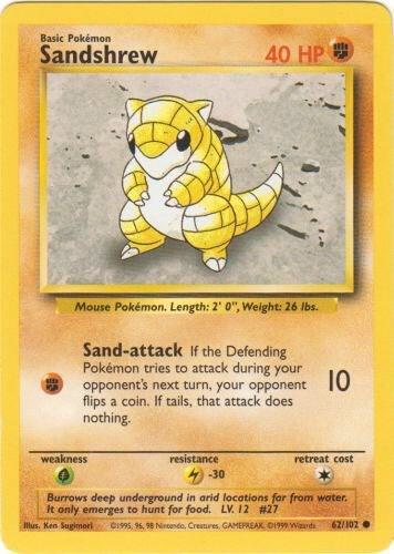 Sandshrew 062/102 from Base Set