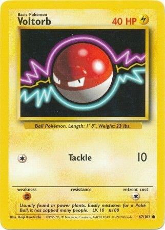 Voltorb 067/102 from Base Set