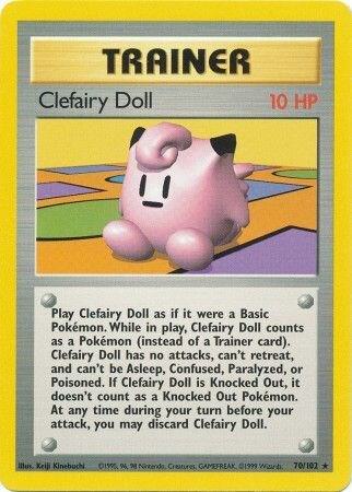 Clefairy Doll 070/102 from Base Set