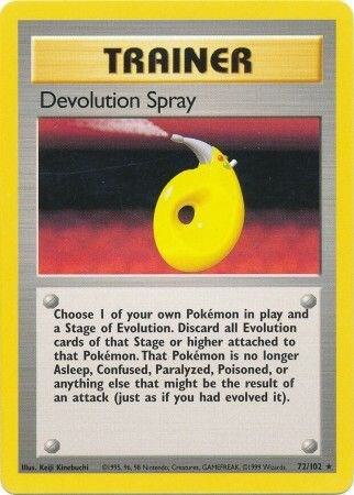 Devolution Spray 072/102 from Base Set