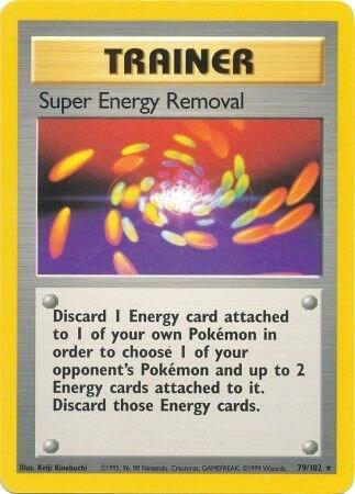 Super Energy Removal 079/102 from Base Set