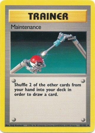 Maintenance 083/102 from Base Set