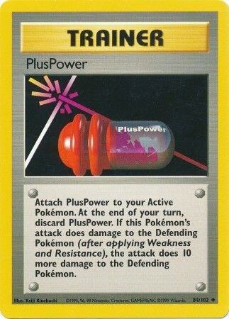 PlusPower 084/102 from Base Set