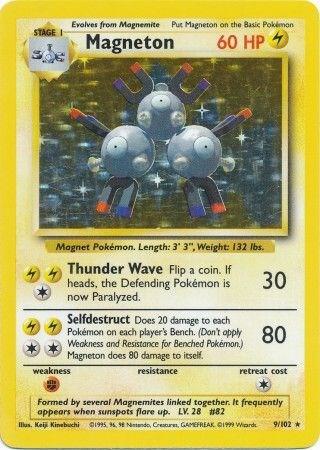 Magneton 009/102 from Base Set