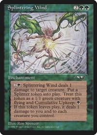 Splintering Wind - Alliances - Magic: The Gathering card
