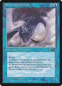 Storm Elemental - Alliances - Magic: The Gathering card