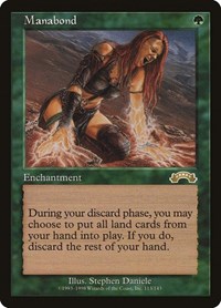 Manabond - Exodus - Magic: The Gathering card