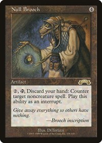 Null Brooch - Exodus - Magic: The Gathering card