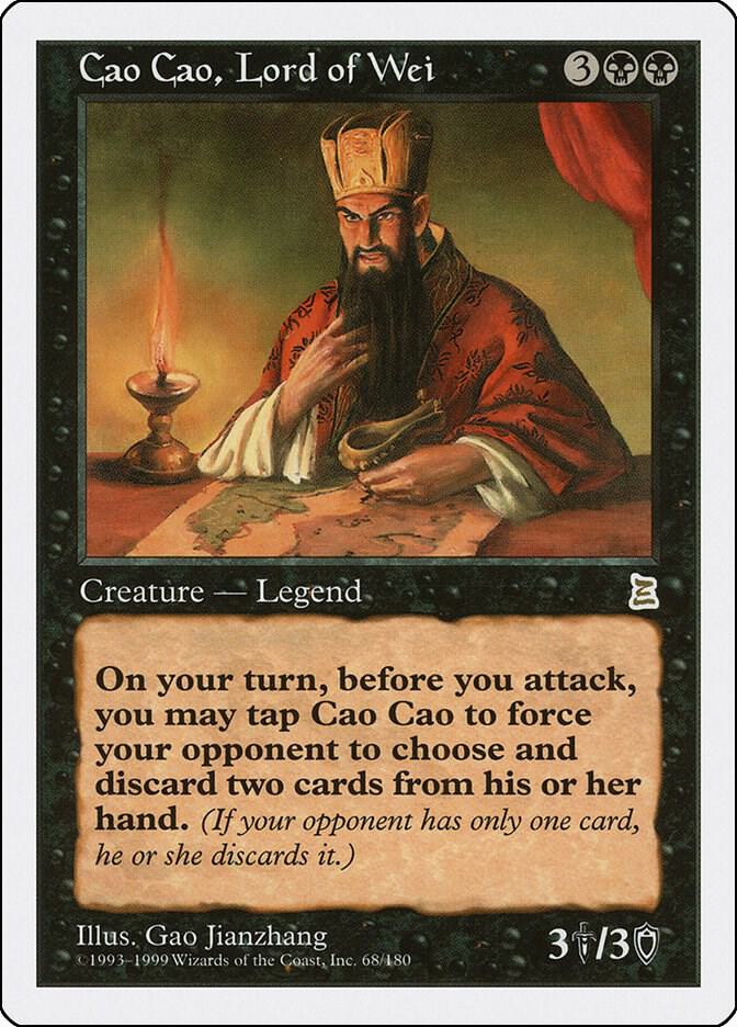 Cao Cao, Lord of Wei - Portal Three Kingdoms - Magic: The