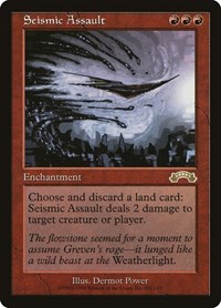 Seismic Assault - Exodus - Magic: The Gathering card