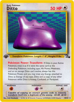 Ditto (18) - Fossil - Pokemon - TCGplayer.com