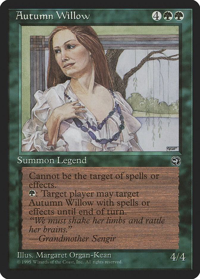 Autumn Willow - Homelands - Magic: The Gathering - TCGplayer.com
