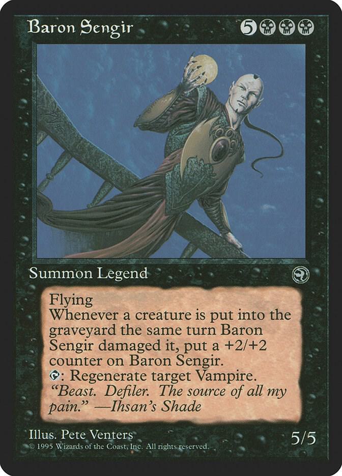 マジックザギャザリング　MTG　BARON SENGIR　石膏　フィギュア　人形 Baron Sengir - Homelands - Magic: The Gathering - TCGplayer.com