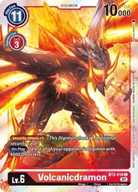 Volcanicdramon (ST-11 Special Entry Pack) - Release Special Booster 1.0 - Digimon card