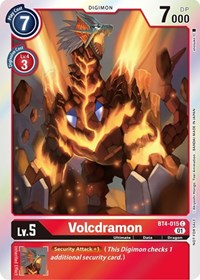 Volcdramon (ST-11 Special Entry Pack) - Great Legend - Digimon card