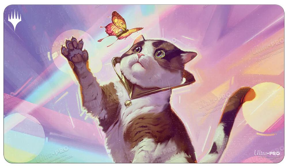 Unfinity Cat Token Standard Gaming Playmat for Magic: The