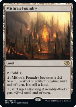 Mishra's Foundry - The Brothers' War - Magic: The Gathering