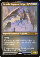 MTG 吸血の教示者　judge foil Isperia, Supreme Judge (Foil Etched) - Starter Commander