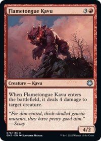 Flametongue Kavu (Magic Game Night: Free-For-All)