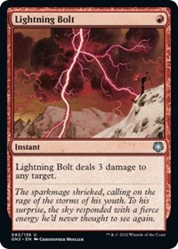 Lightning Bolt - Magic Game Night: Free-For-All - Magic: The Gathering card