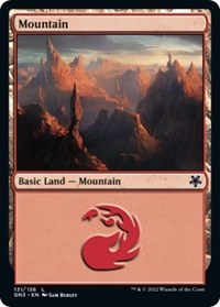 Mountain (131) - Magic Game Night: Free-For-All - Magic: The Gathering card