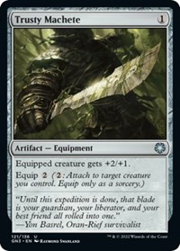 Trusty Machete - Magic Game Night: Free-For-All - Magic: The Gathering card