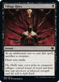 Village Rites - Magic Game Night: Free-For-All - Magic: The Gathering card