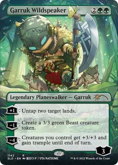 Garruk Wildspeaker Borderless