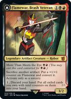 movie poster card mtg Reaver Titan - 40K