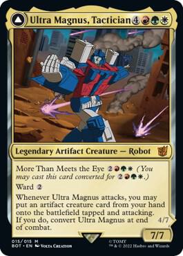 Ultra Magnus, Tactician - Universes Beyond: Transformers - Magic: The Gathering Ultra Magnus, Tactician - Universes Beyond: Transformers - Magic: The Gathering
