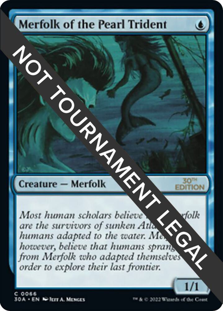 Merfolk of the Pearl Trident - 30th Anniversary Edition - Magic