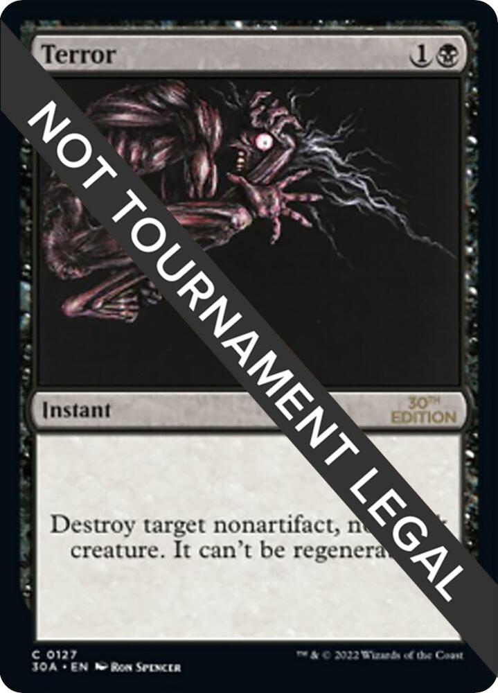 Terror - 30th Anniversary Edition - Magic: The Gathering