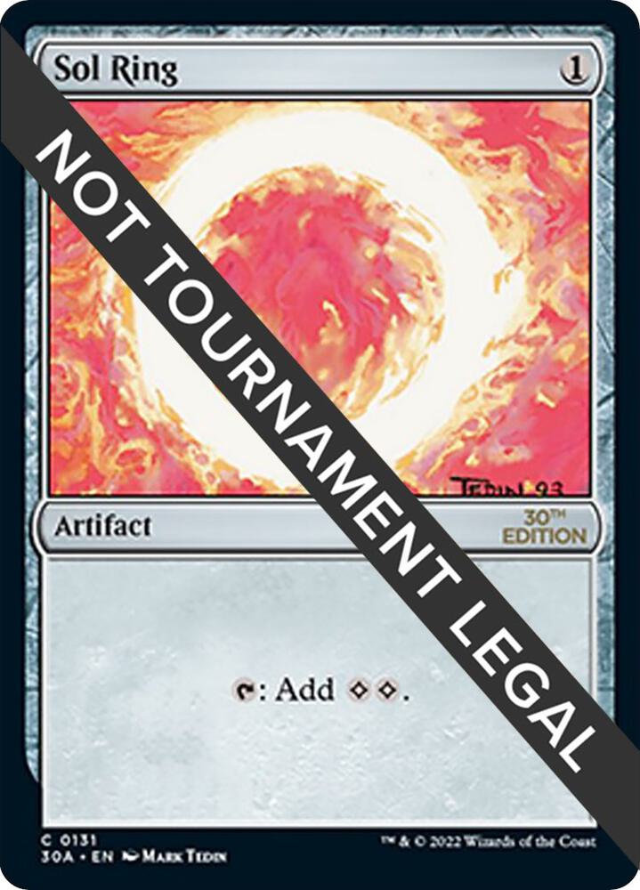 Sol Ring (131) - 30th Anniversary Edition - Magic: The Gathering