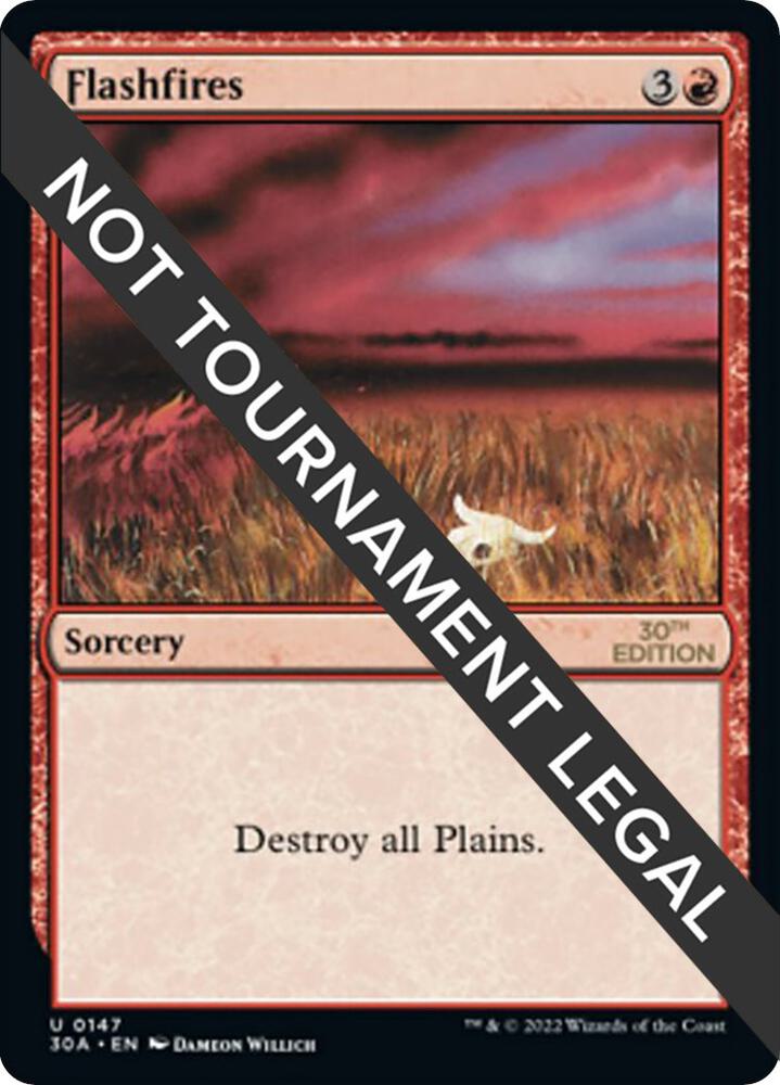 Flashfires - 30th Anniversary Edition - Magic: The Gathering