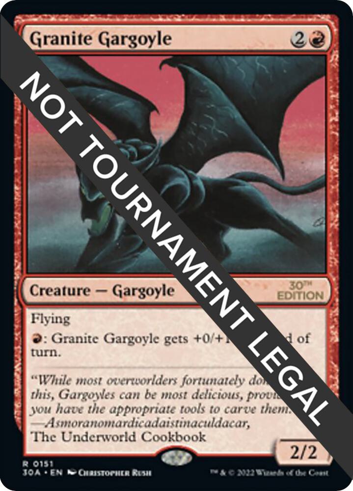 Granite Gargoyle - 30th Anniversary Edition - Magic: The