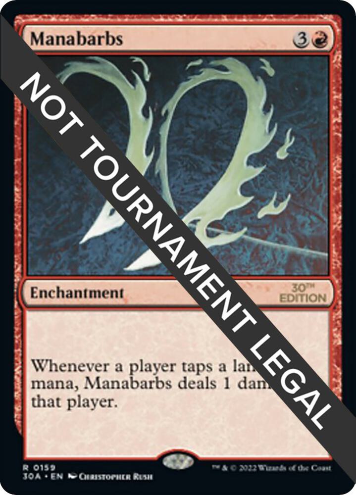 Manabarbs - 30th Anniversary Edition - Magic: The Gathering - TCGplayer.com