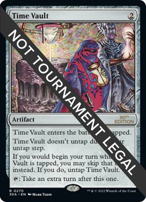 MTG　Time Vault　２ED Time Vault (30th Anniversary Edition) - $179.99 - Magic: The